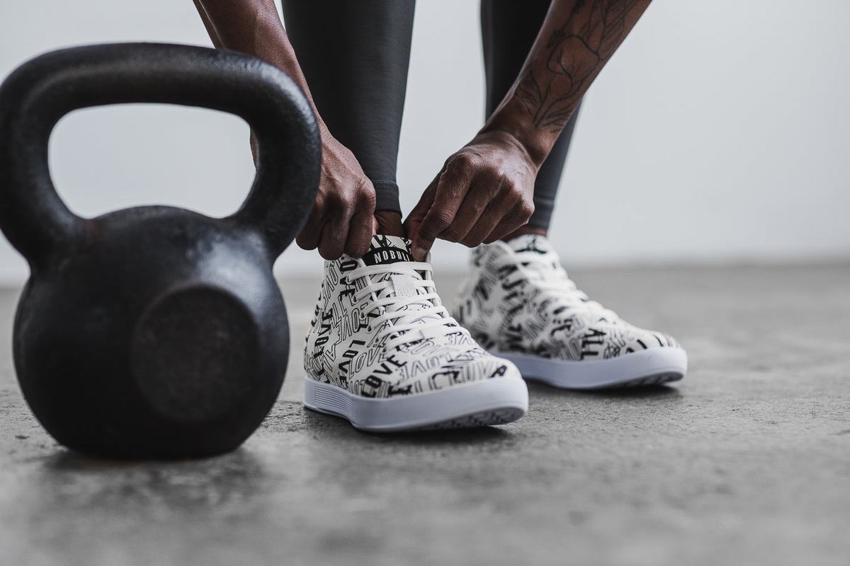 Nobull All Love Canvas Mid Women's Trainers White | Australia (UP5720)
